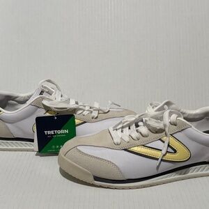 Trenton Women”s Kristine Elite Leather Lace-up Sneakers Sz 10M NWT
